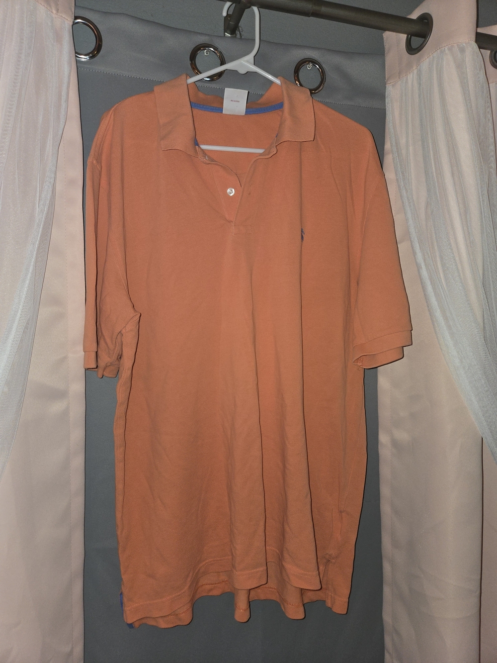 Brooks Brothers Orange Polo Shirt with Subtle Logo